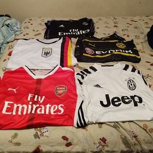Soccer jerseys